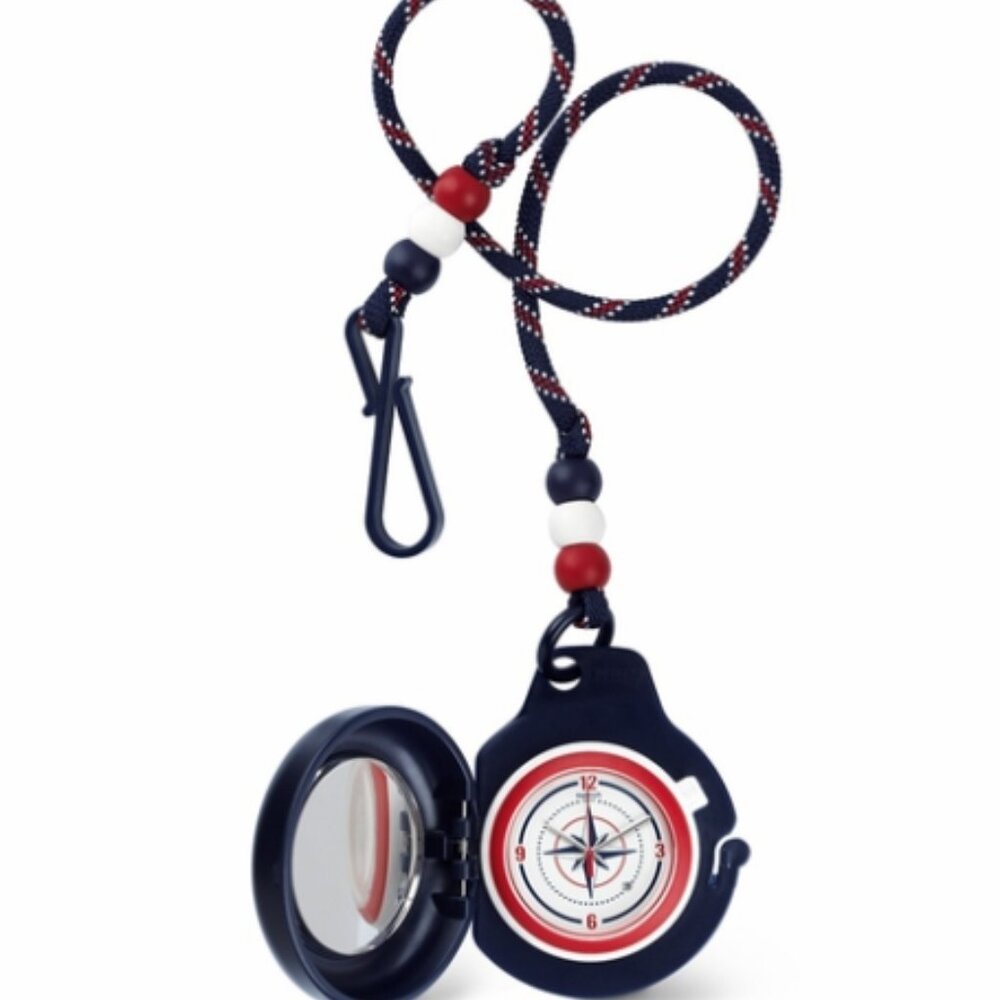 ISO MILLE SABORD SWATCH POCKET WATCH COMPASS